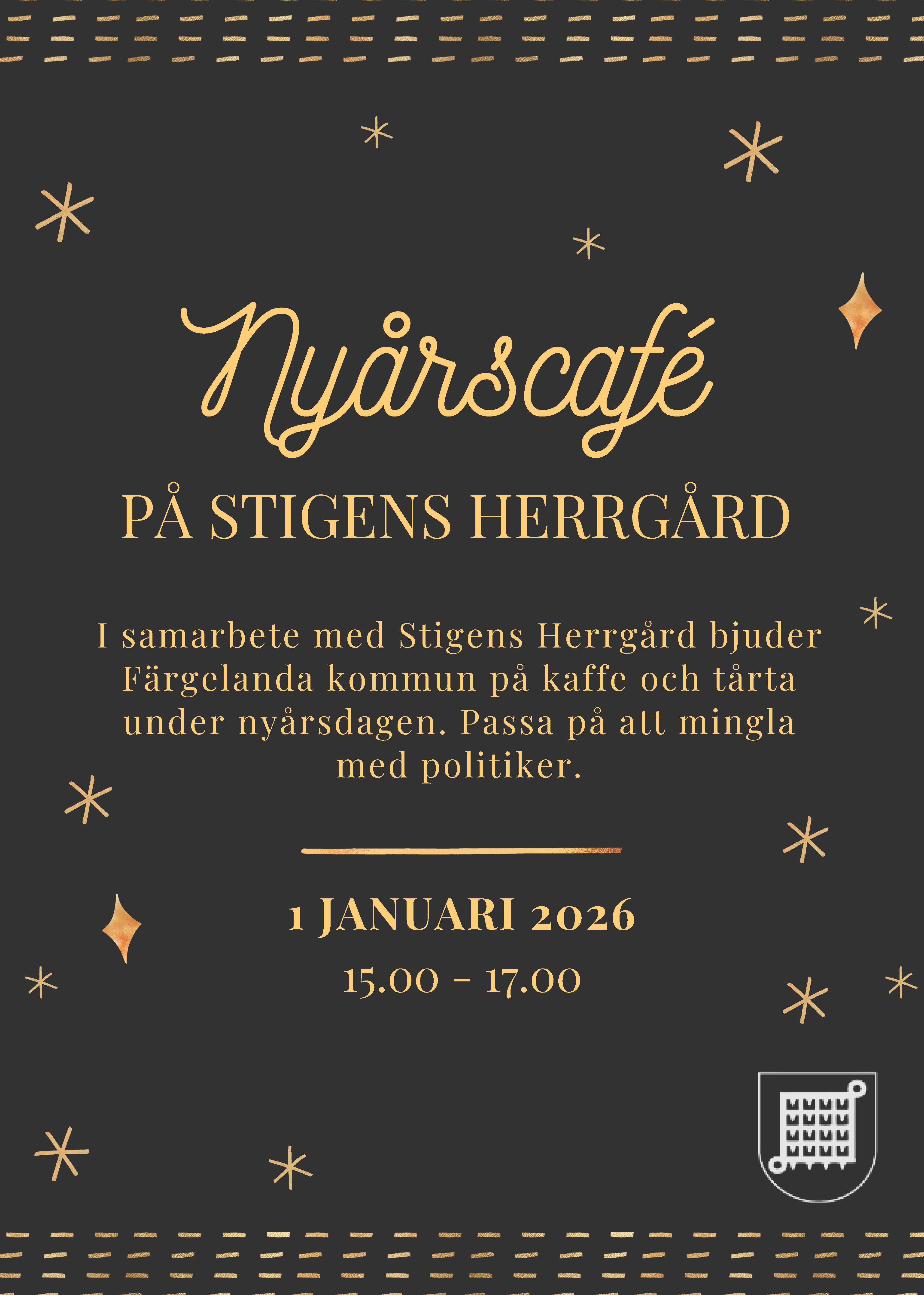 Nyårsfika På Stigens Herrgård 2026